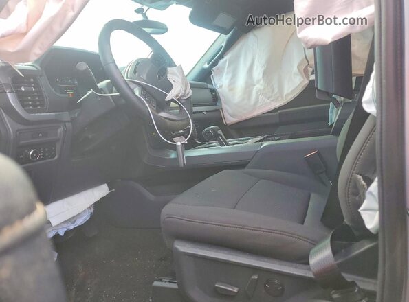 1FTEW3LP8SKD05249 2025 FORD F150 Silver Widok wnętrza z przodu