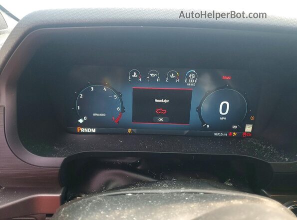 1FTEW3LP8SKD05249 2025 FORD F150 Silver Widok zestawu wskaźników