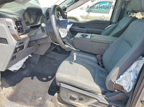 1FTEW3LP9SKE09054 2025 FORD F150 Silver Front interior view