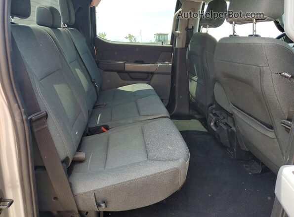 1FTEW3LP9SKE09054 2025 FORD F150 Silver Rear seats view
