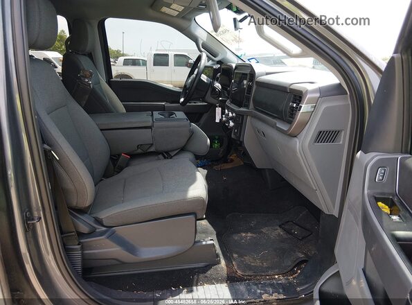 1FTEW3LP9SKE62420 2025 FORD F150 Gray წინა სალონის ხედი