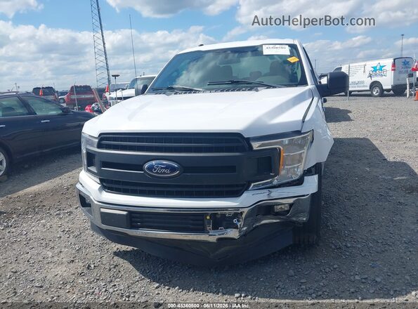 1FTEX1C51KKC46030 2019 FORD F150 White Սարքավորումների վահանակի տեսք