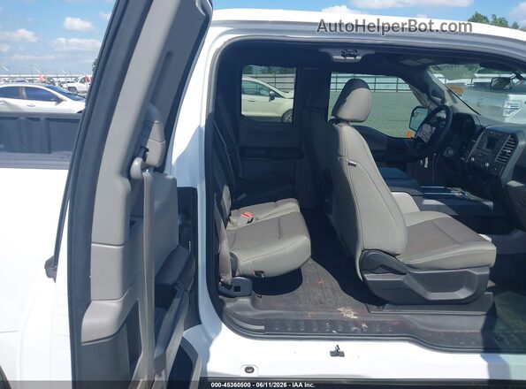 1FTEX1C51KKC46030 2019 FORD F150 White VIN կոդի պիտակի տեսք