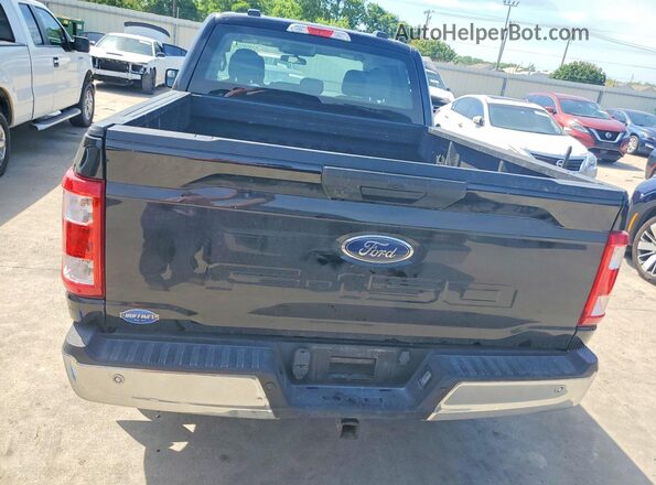 1FTEX1C54MFA99021 2021 FORD F150 Black Widok z tyłu
