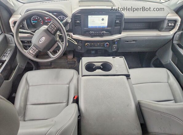 1FTEX1C54PKG02056 2023 FORD F150 White წინა პანელის ხედი