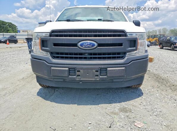 1FTEX1C59JFA55625 2018 FORD F150 White Դիմացի տեսք