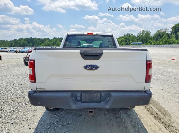 1FTEX1C59JFA55625 2018 FORD F150 White Հետևի տեսք