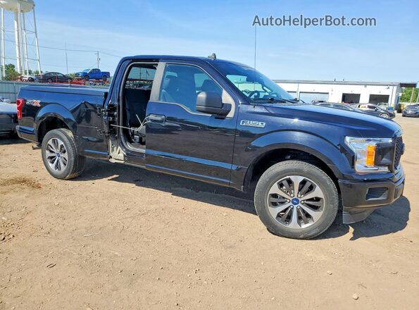 1FTEX1C5XLFA61064 2020 FORD F150 Black წინა მარჯვენა