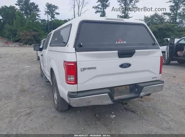 1FTEX1C80GFD58618 2016 FORD F150 White Trasero izquierdo