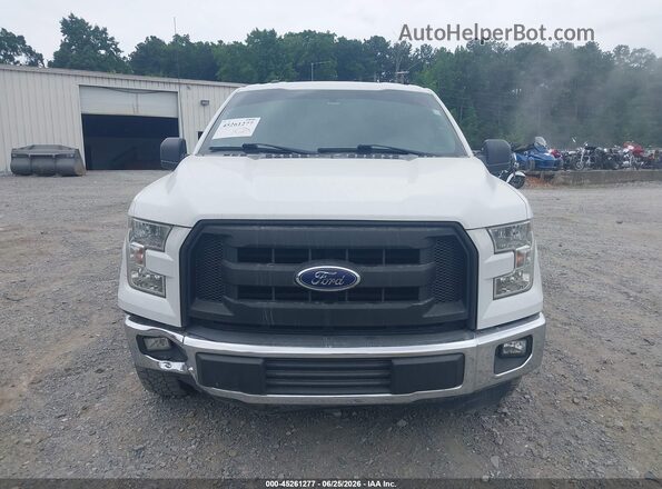 1FTEX1C80GFD58618 2016 FORD F150 White Vista del cuadro de instrumentos