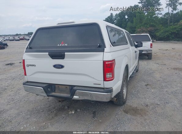 1FTEX1C80GFD58618 2016 FORD F150 White Trasero derecho