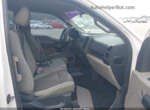 1FTEX1C80GFD58618 2016 FORD F150 White Vista interior delantera