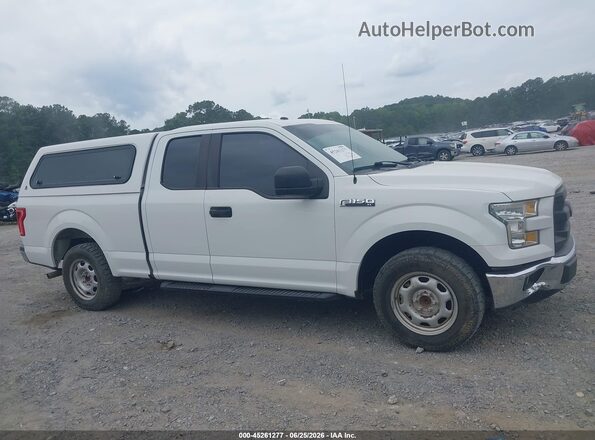 1FTEX1C80GFD58618 2016 FORD F150 White Vista interior trasera