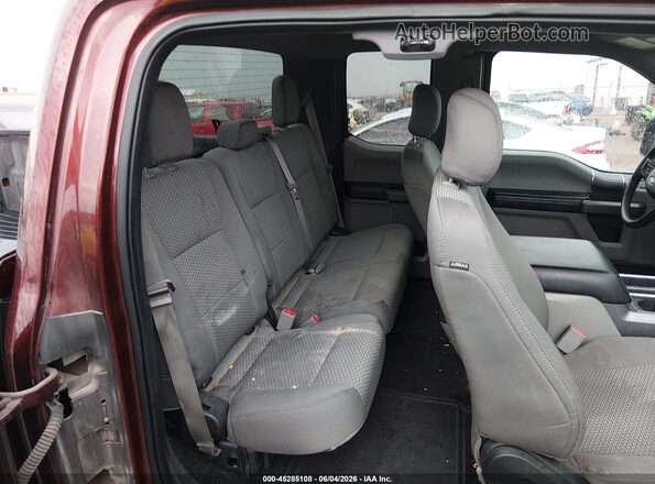 1FTEX1C83GFA85450 2016 FORD F150 Бордовый Вид наклейки с VIN-кодом