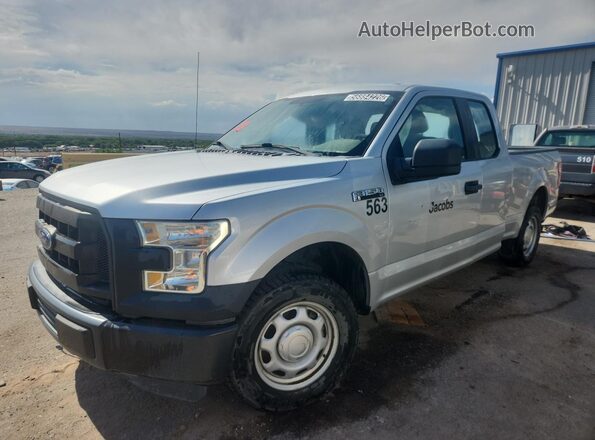 1FTEX1C83GKE57098 2016 FORD F150 Silver Вид наклейки з VIN-кодом