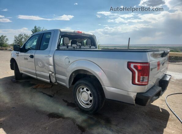 1FTEX1C83GKE57098 2016 FORD F150 Silver Панорамний вид салону 360°