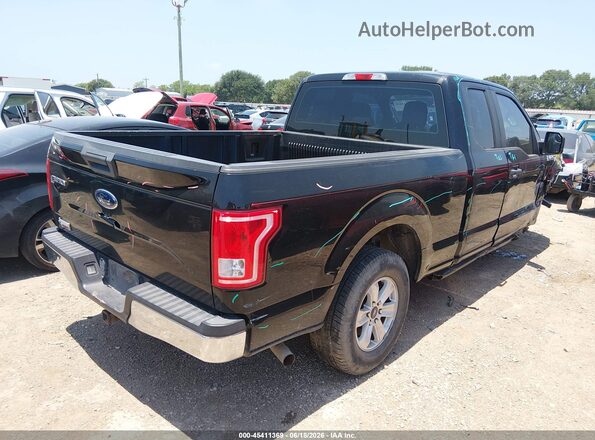 1FTEX1C83HKC97709 2017 FORD F150 Black Tył prawy