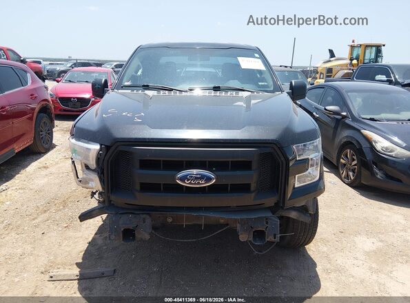1FTEX1C83HKC97709 2017 FORD F150 Black Widok zestawu wskaźników