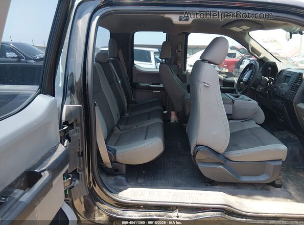 1FTEX1C83HKC97709 2017 FORD F150 Black Widok naklejki z numerem VIN