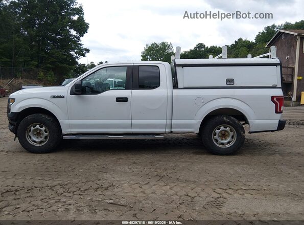 1FTEX1C83HKD34094 2017 FORD F150 White Widok wnętrza 360 stopni