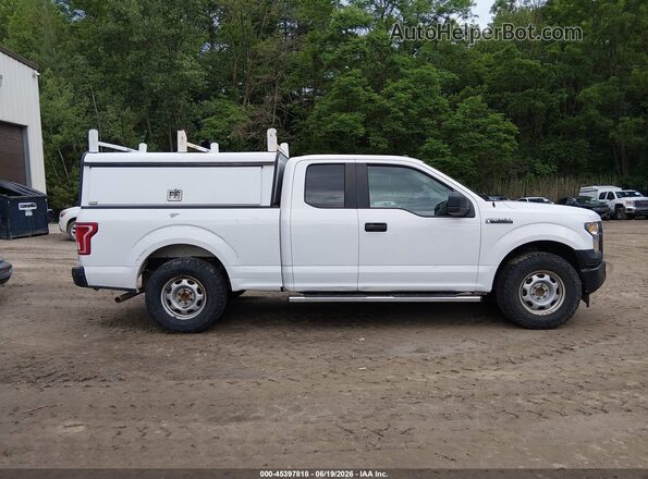 1FTEX1C83HKD34094 2017 FORD F150 White Widok wnętrza z tyłu