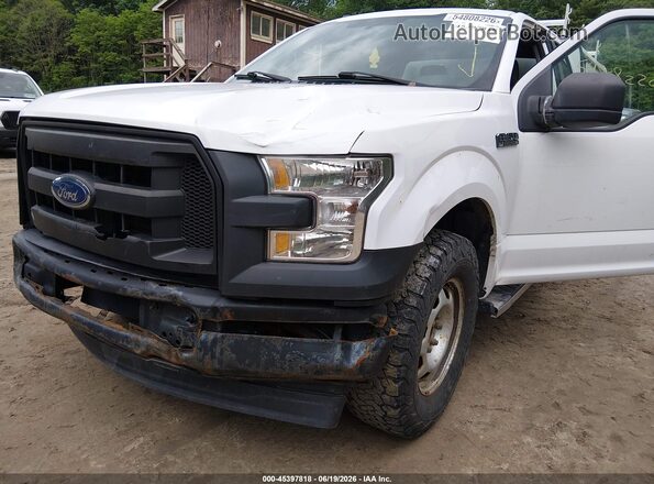 1FTEX1C83HKD34094 2017 FORD F150 White Widok z przodu