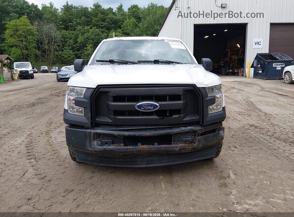 1FTEX1C83HKD34094 2017 FORD F150 White Widok zestawu wskaźników
