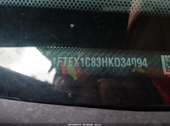 1FTEX1C83HKD34094 2017 FORD F150 White 