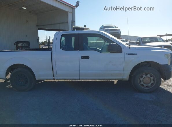 1FTEX1C85GKD19434 2016 FORD F150 White უკანა სალონის ხედი