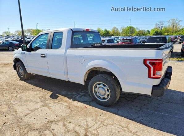 1FTEX1C86GFC60726 2016 FORD F150 White Հետևի ձախ