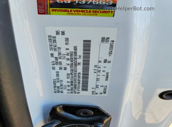 1FTEX1C86GFC60726 2016 FORD F150 White Շարժիչի բաժամունքի տեսք