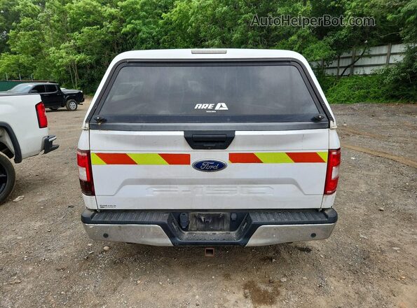 1FTEX1CB0JKF06020 2018 FORD F150 White Vista trasera
