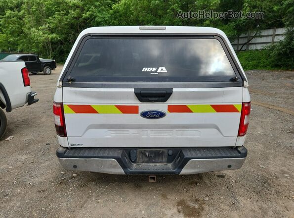 1FTEX1CB0JKF06020 2018 FORD F150 White Vista interior trasera