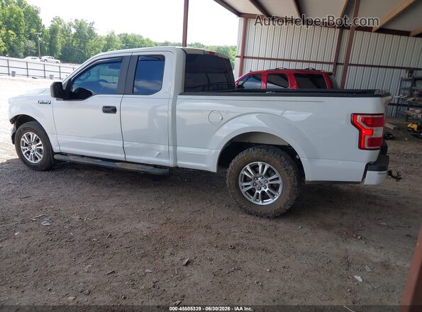 1FTEX1CB0JKF06101 2018 FORD F150 White Tył lewy