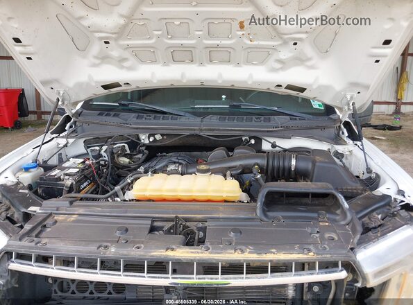 1FTEX1CB0JKF06101 2018 FORD F150 White Widok z tyłu