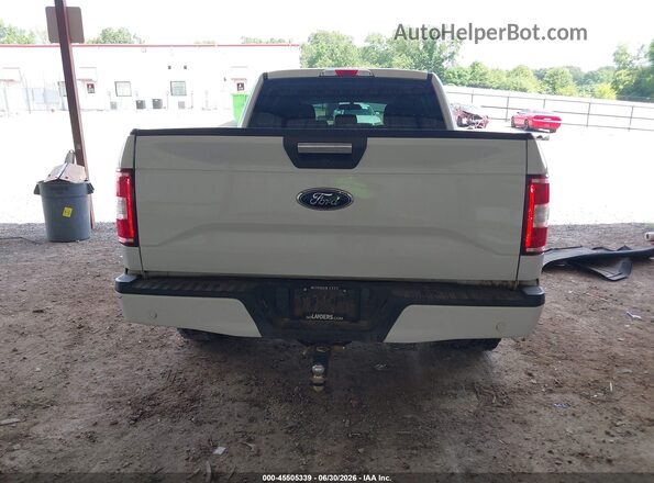 1FTEX1CB0JKF06101 2018 FORD F150 White 