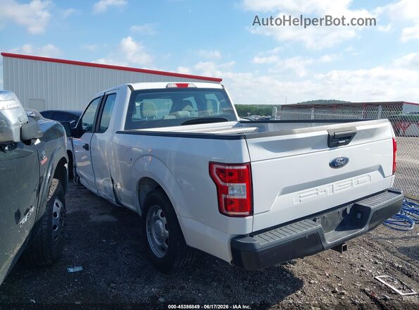 1FTEX1CB0JKF30589 2018 FORD F150 Белый Задняя левая четверть