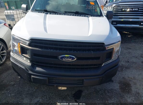 1FTEX1CB0JKF30589 2018 FORD F150 Белый Вид щитка приборов