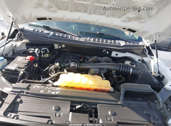 1FTEX1CB0JKF30589 2018 FORD F150 Белый Вид сзади