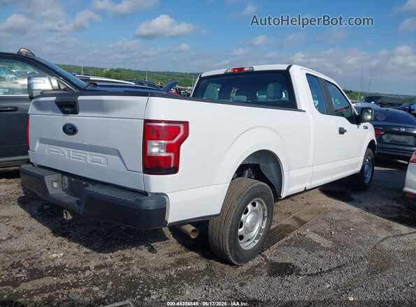 1FTEX1CB0JKF30589 2018 FORD F150 Белый Задняя правая четверть