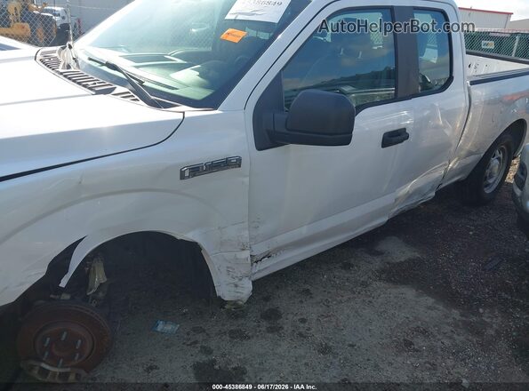 1FTEX1CB0JKF30589 2018 FORD F150 Белый Вид спереди