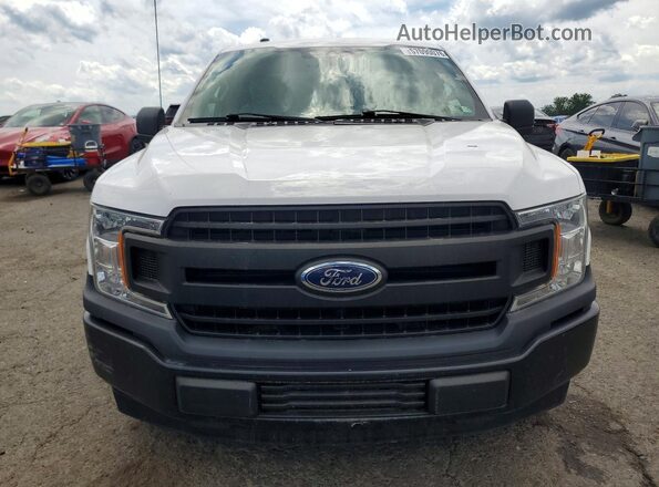1FTEX1CB0KKE70654 2019 FORD F150 White Вид спереду
