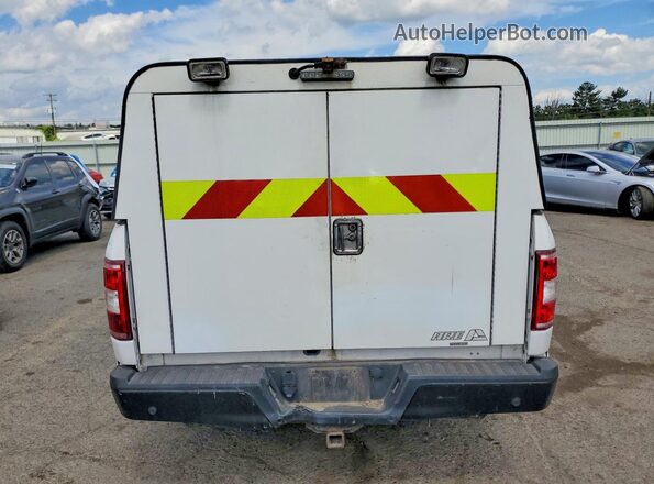 1FTEX1CB0KKE70654 2019 FORD F150 White Вид ззаду