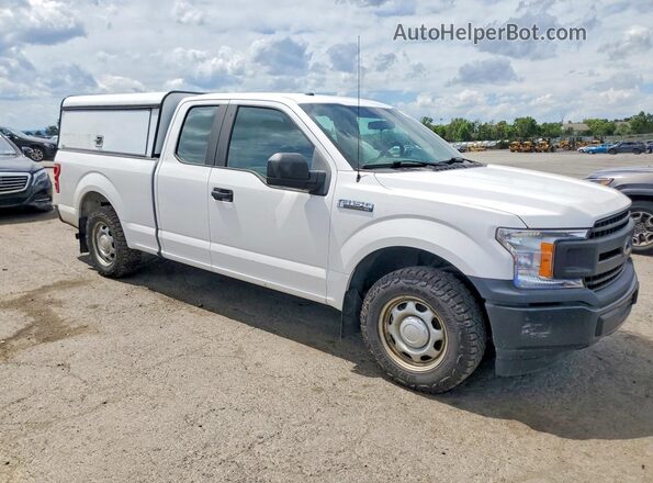 1FTEX1CB0KKE70654 2019 FORD F150 White Передня права чверть