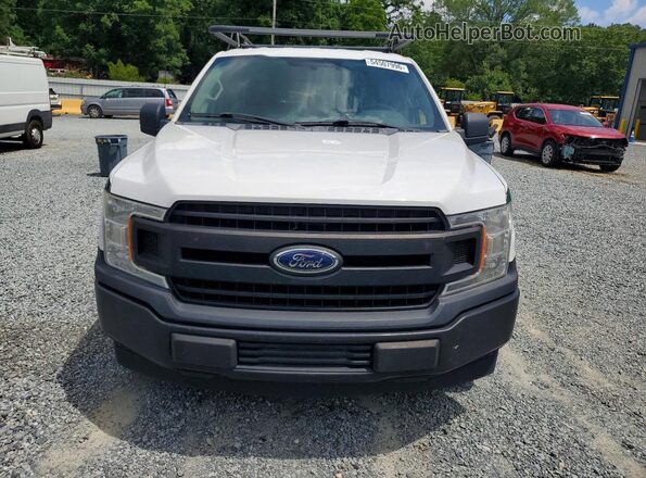 1FTEX1CB1JFA33088 2018 FORD F150 White Вид спереду