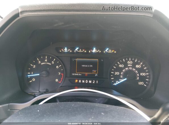 1FTEX1CB1JFC76352 2018 FORD F150 Silver უკანა სავარძლების ხედი