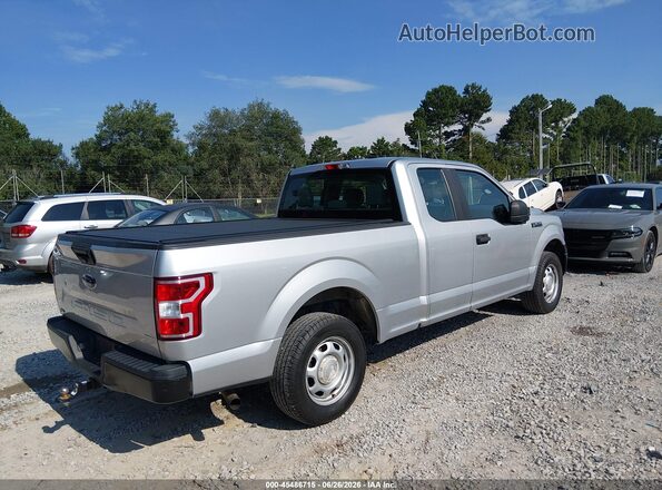1FTEX1CB1JFC76352 2018 FORD F150 Silver უკანა მარჯვენა