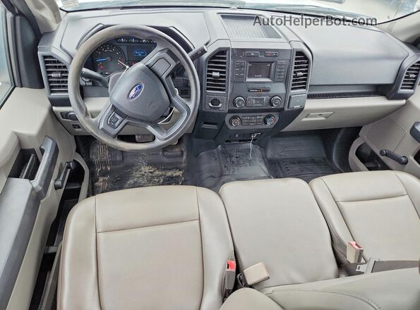 1FTEX1CB1JKG07549 2018 FORD F150 White 