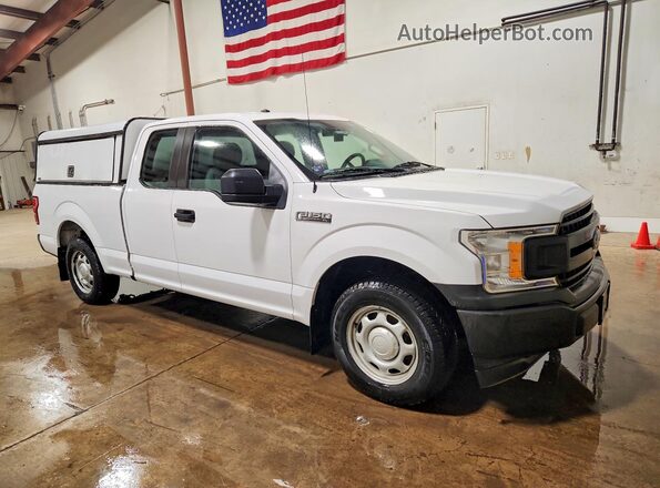 1FTEX1CB2JKD59392 2018 FORD F150 White წინა მარჯვენა