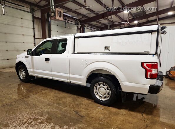 1FTEX1CB2JKD59392 2018 FORD F150 White უკანა მარცხენა